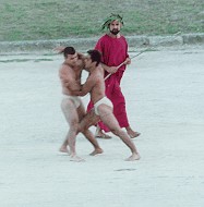 wrestling olympics 393 AD
